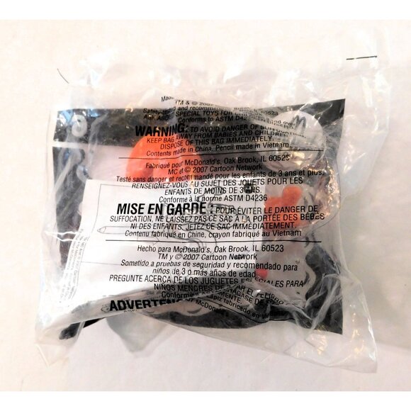 Cartoon Network Nutty Rodney Squirrel Boy McDonalds Happy Meal Toy 2007 Sealed - Picture 2 of 3